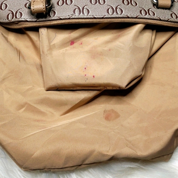 Nine West Floral 99 monogram Large satchel - Picture 8 of 10